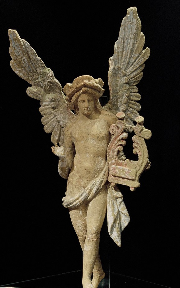 Eros, terracotta dall'isola di Aegina III secolo aC – Museo di Tolosa FR